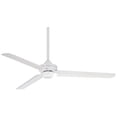 thumbnail image 1 of Ceiling Fan In Transitional Style 13.63 Inches Tall By 54 Inches Wide-Flat White Finish-Flat White Blade Color Minka Aire Fans F729-Whf, 1 of 2
