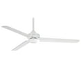 thumbnail image 1 of Ceiling Fan In Transitional Style 13.63 Inches Tall By 54 Inches Wide-Flat White Finish-Flat White Blade Color Minka Aire Fans F729-Whf, 1 of 2