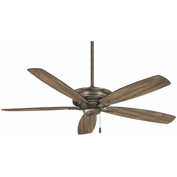 Ceiling Fan In Transitional Style 15 Inches Tall By 52 Inches Wide-Heirloom Bronze Finish-Aged Boardwalk Blade Color Minka Aire Fans F695-Hbz