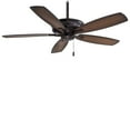 thumbnail image 1 of Ceiling Fan In Transitional Style 15 Inches Tall By 52 Inches Wide-Kocoa Finish Finish-Dark Maple/Medium Maple Blade Color Minka Aire Fans F695-Ka, 1 of 5