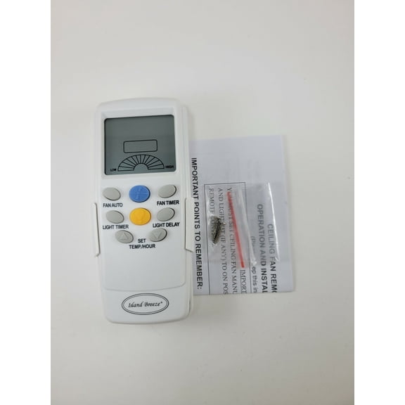 Ceiling Fan LCD Thermostatic Remote Island Breeze Hampton Bay Harbor Breeze