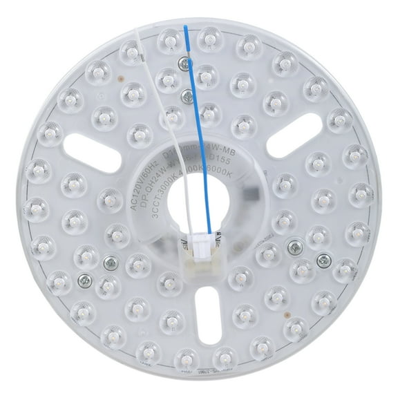 Ceiling Fan LED Reform Set 24W Adjustable Fan Light Replacement Easily Installation 110V Energy Saving Light Bulb