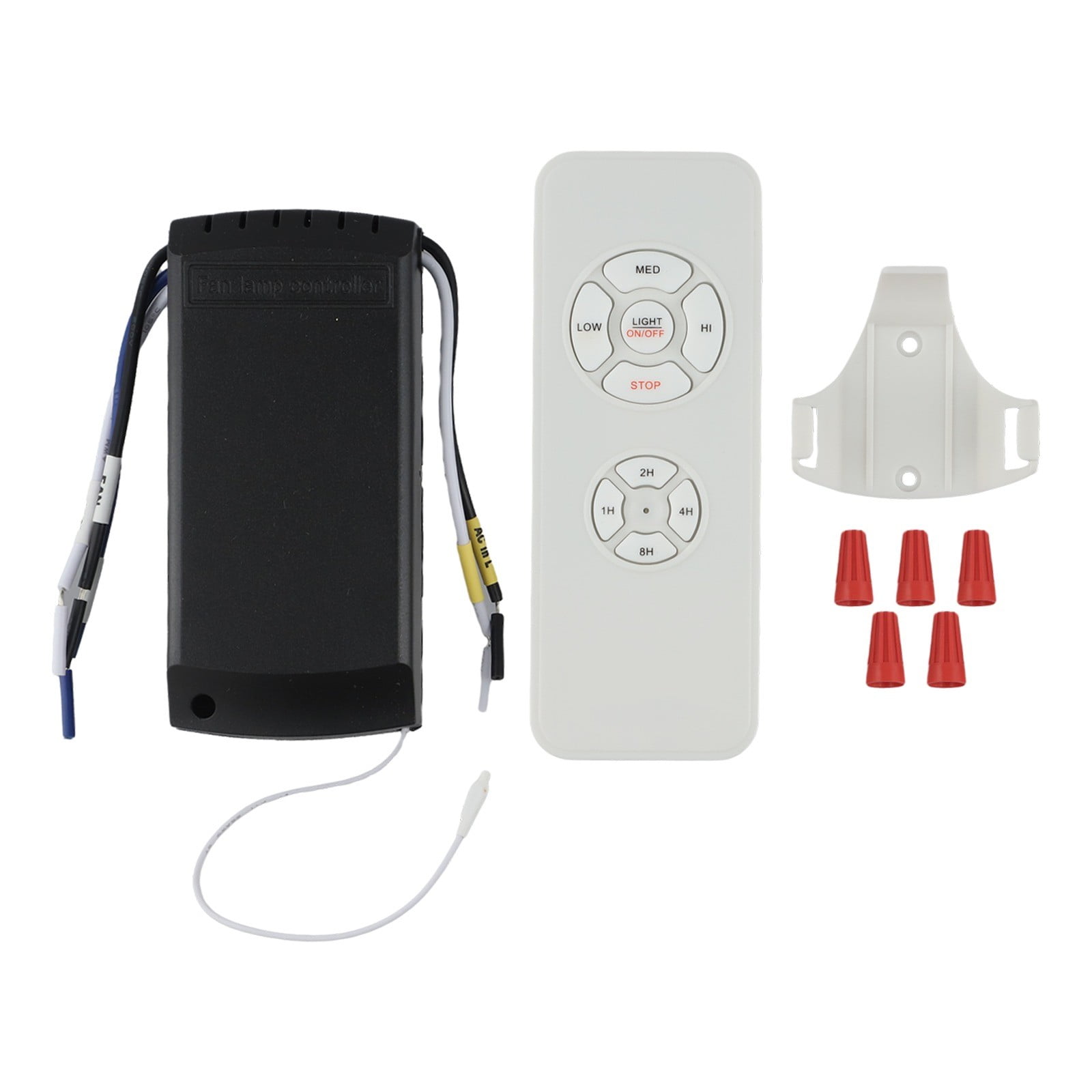 Ceiling Fan Lamp Light Remote Control Kit Light Dimmer Timing Wireless