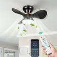 thumbnail image 1 of 3 Blade Ceiling Fan with Light 23.6" Dimmable Ceiling Fan Light with Remote, 6 Speeds, Reversible, 1 of 12