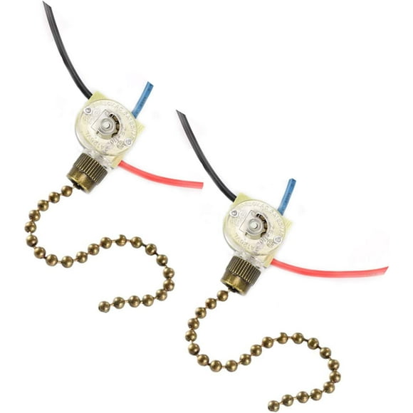 Ceiling Fan Light Switch 3 Way 3-Wire Replacement Pull Chain Switch Compatible, Ceiling Fan Switch Ceiling Fan.