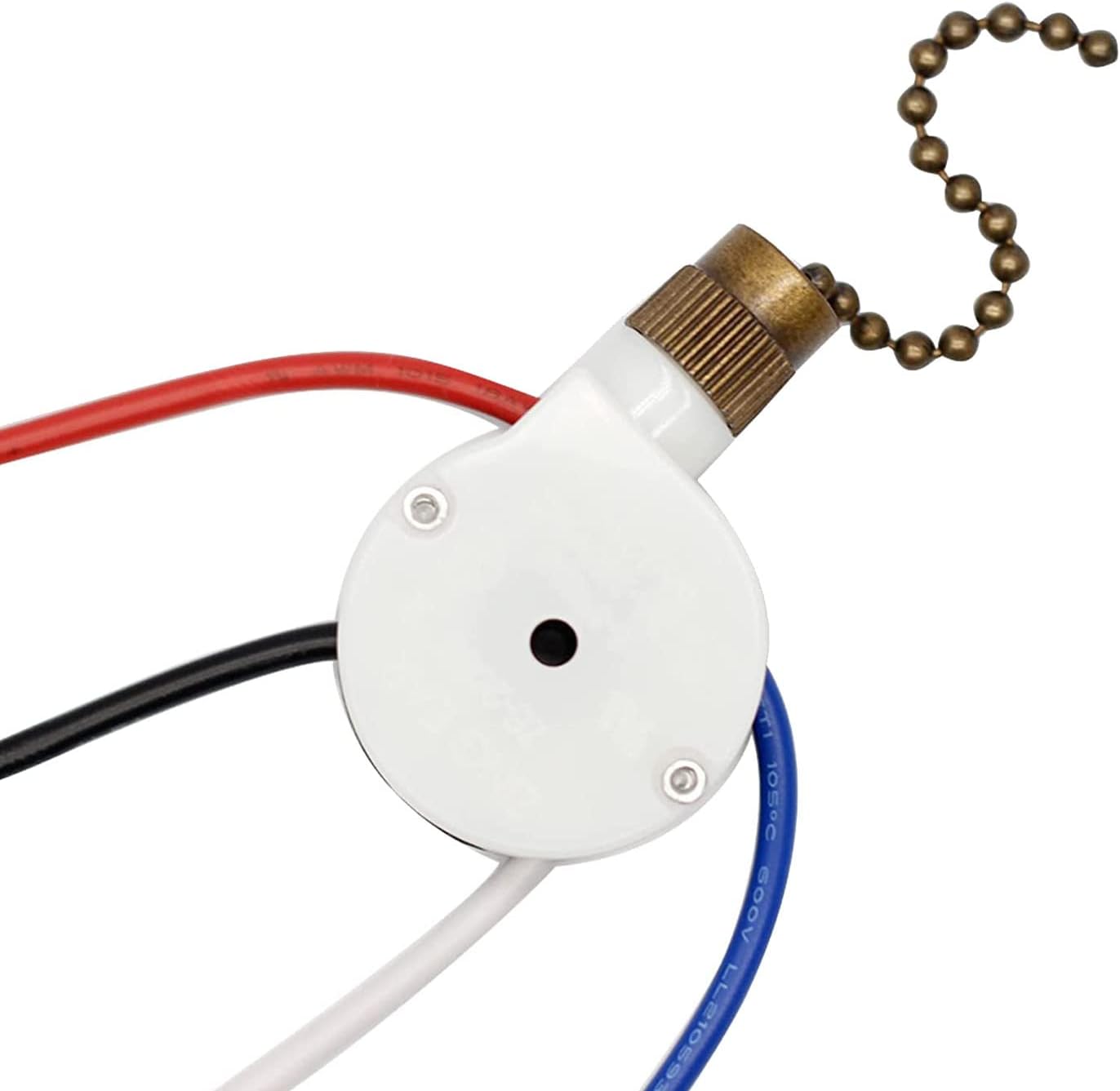 Ceiling Fan Lights Switch ZingEar ZE208S E89885 3 Speed 4 Wire Fan