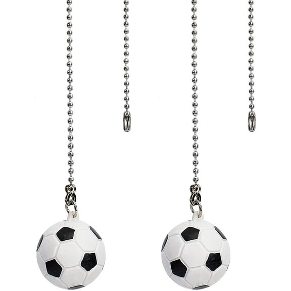Ceiling Fan Pull Chain, 14.17 inches Soccer Light Pull Chains Extension with Connector for Ceiling Light Lamp Fan