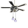 thumbnail image 1 of Hangs Decorative Extension Ceiling Fan Pull Chain - Clear Fan Pulls for Light Lamp Chain Extender, 1 of 3