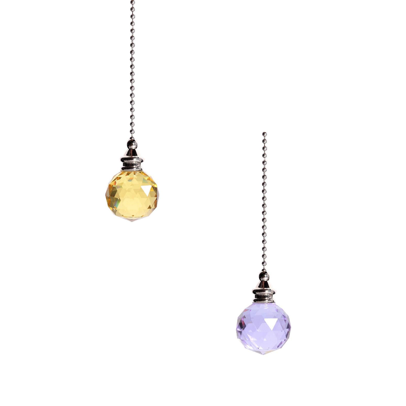 Ceiling Fan Pull Chain Decorative Extension Clear Fan Pulls For Ceiling