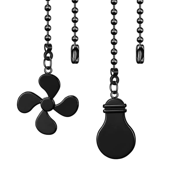 Ceiling Fan Pull Chain Extender Light Switches Extension Steel Pull Chain Extender for Enhanced Accessibility & Styles