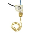 thumbnail image 1 of Ceiling Fan Pull Chain, Pull Chain Switch For Ceiling Fan Light ZE 110,Fan Light Speed Control,For Operating Ceiling Fan Or Light(Gold), 1 of 9