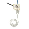 thumbnail image 1 of Ceiling Fan Pull Chain, Pull Chain Switch For Ceiling Fan Light ZE 110,Fan Light Speed Control,For Operating Ceiling Fan Or Light(Silver), 1 of 9