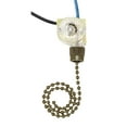 thumbnail image 1 of Ceiling Fan Pull Chain Switch, 4 Speed Light Pull Cord 3-Wire 4-Speed ZE-110 Switch On Off Speed Control for Ceiling Fans Lamps Wall Lights, 1 of 10