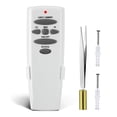 thumbnail image 2 of 🌀 Island Breeze Ceiling Fan Remote Control UC7078T – White, 9V, Reverse Button 🌀 2 of 4