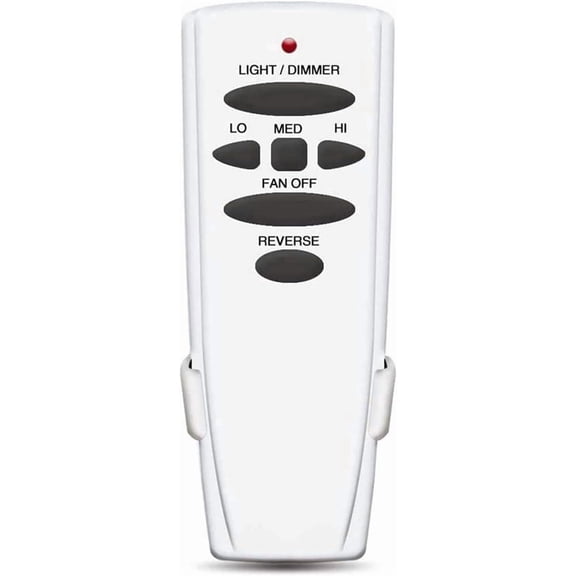 Tivkeber Ceiling Fan Remote Control w/ Reverse, Dimmer Replacement for Hampton Bay, Hunter, UC7078T CHQ8BT7078T CHQ7078T UC7848T L3HMAY97FANHD RR7078TR L3H2003FANHD Fan-HD HD6