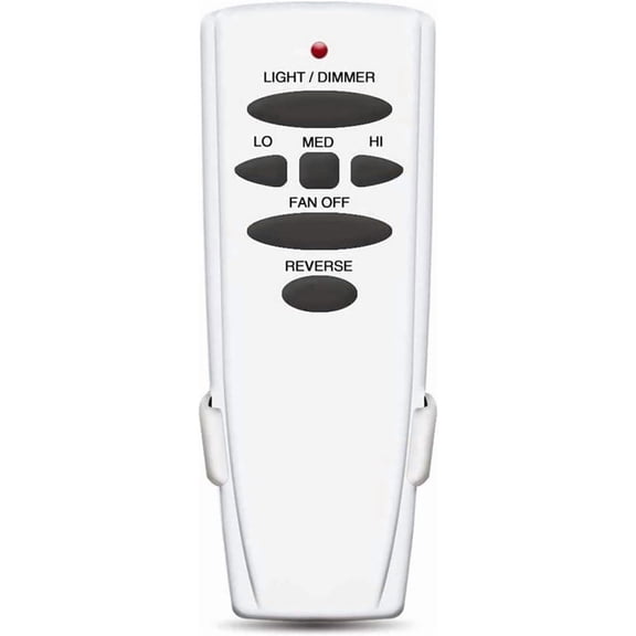 Ceiling Fan Remote Control with Reverse, Dimmer Replacement for Hampton Bay, Hunter, Compatible UC7078T CHQ8BT7078T CHQ7078T UC7848T L3HMAY97FANHD RR7078TR L3H2003FANHD Fan-HD HD6