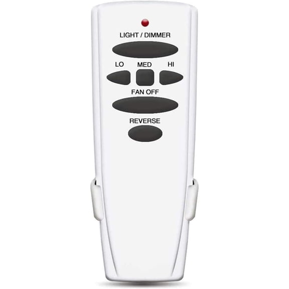 Ceiling Fan Remote Control with Reverse, for Hampton Bay,Hunter | Remote Control with Dimmer, Compatible UC7078T CHQ8BT7078T CHQ7078T UC7848T L3HMAY97FANHD RR7078TR L3H2003FANHD Fan- HD6