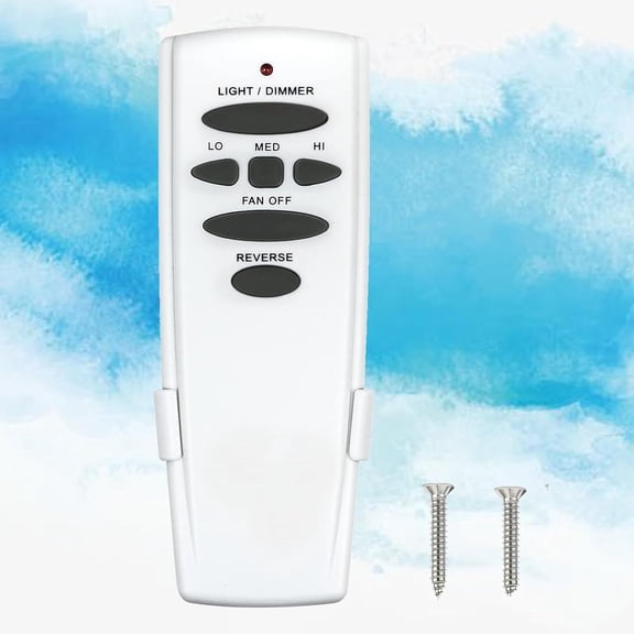 Ceiling Fan Remote Replacement - Reverse 3-Speed & Light Dimmer for Hampton Bay/Hunter/Harbor Breeze 303.9MHz Wall Mount Included (Compatible with UC7078T/CHQ8BT7078T/CHQ7078T Only)
