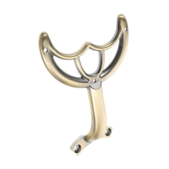 Ceiling Fan Replacement Arm Bracket Rack Support Quiet Operations Desk Bedside, Zinc Construction, Modern Coffee Color