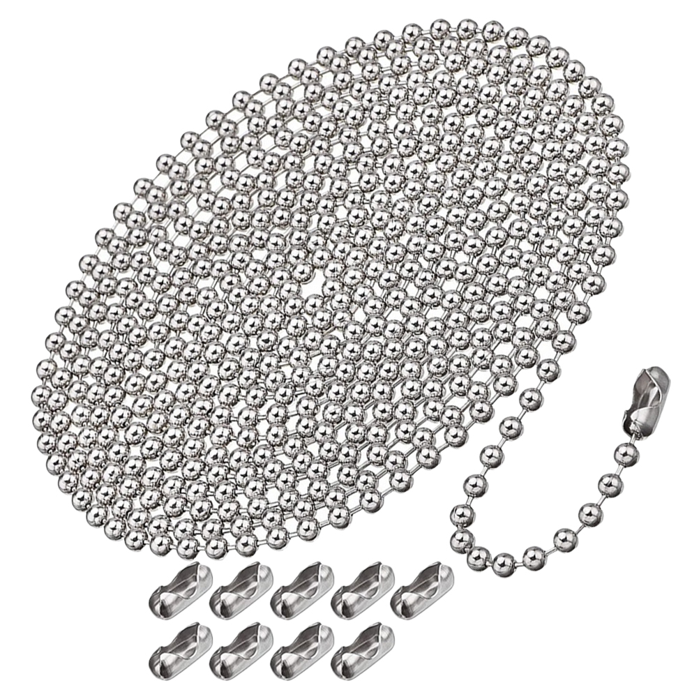 YuYiSan Metal Replacement Pull Chain Ceiling Fan Pull Chain Extension Pull Chain Extender