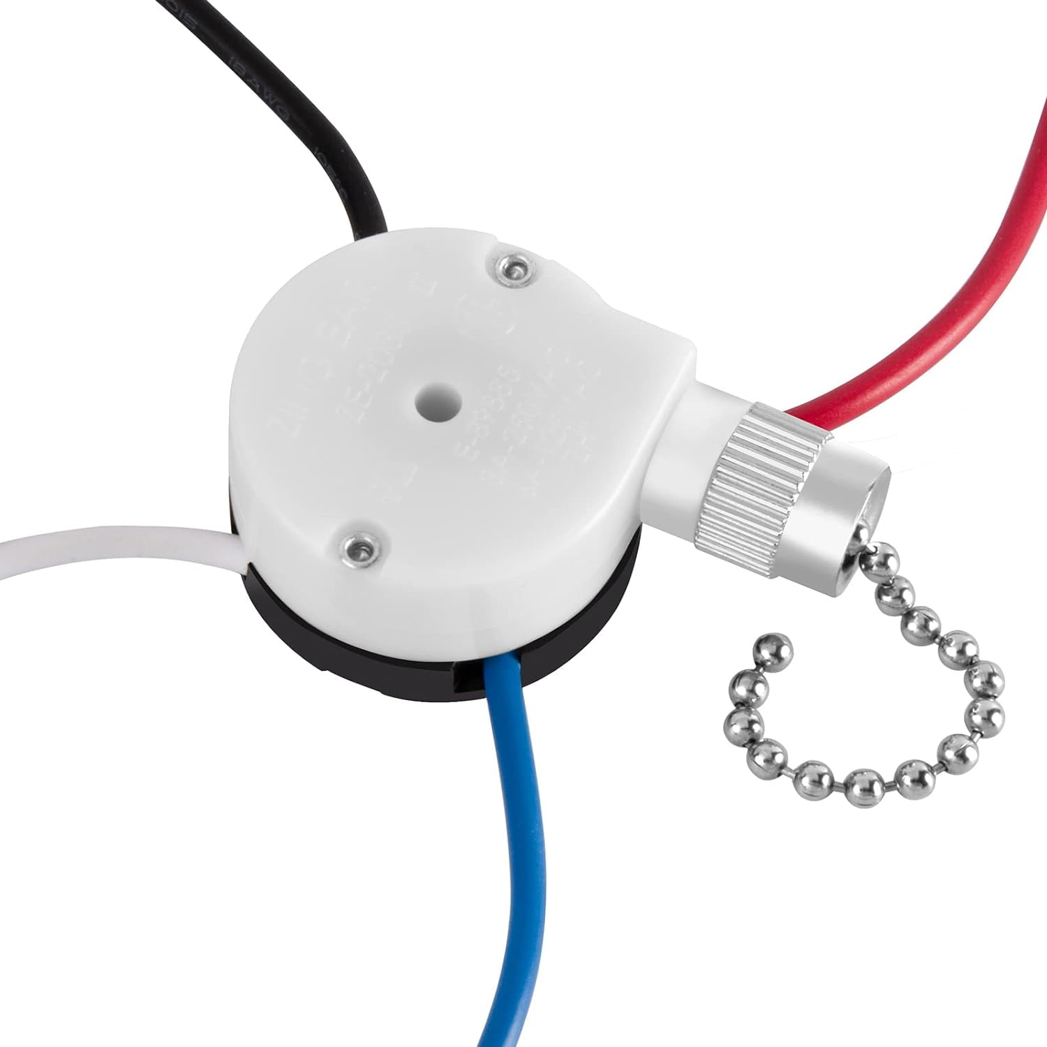 Ceiling Fan Switch 3 Speed 4 Wire, ZE208s Zing Ear E89885 Fan Pull