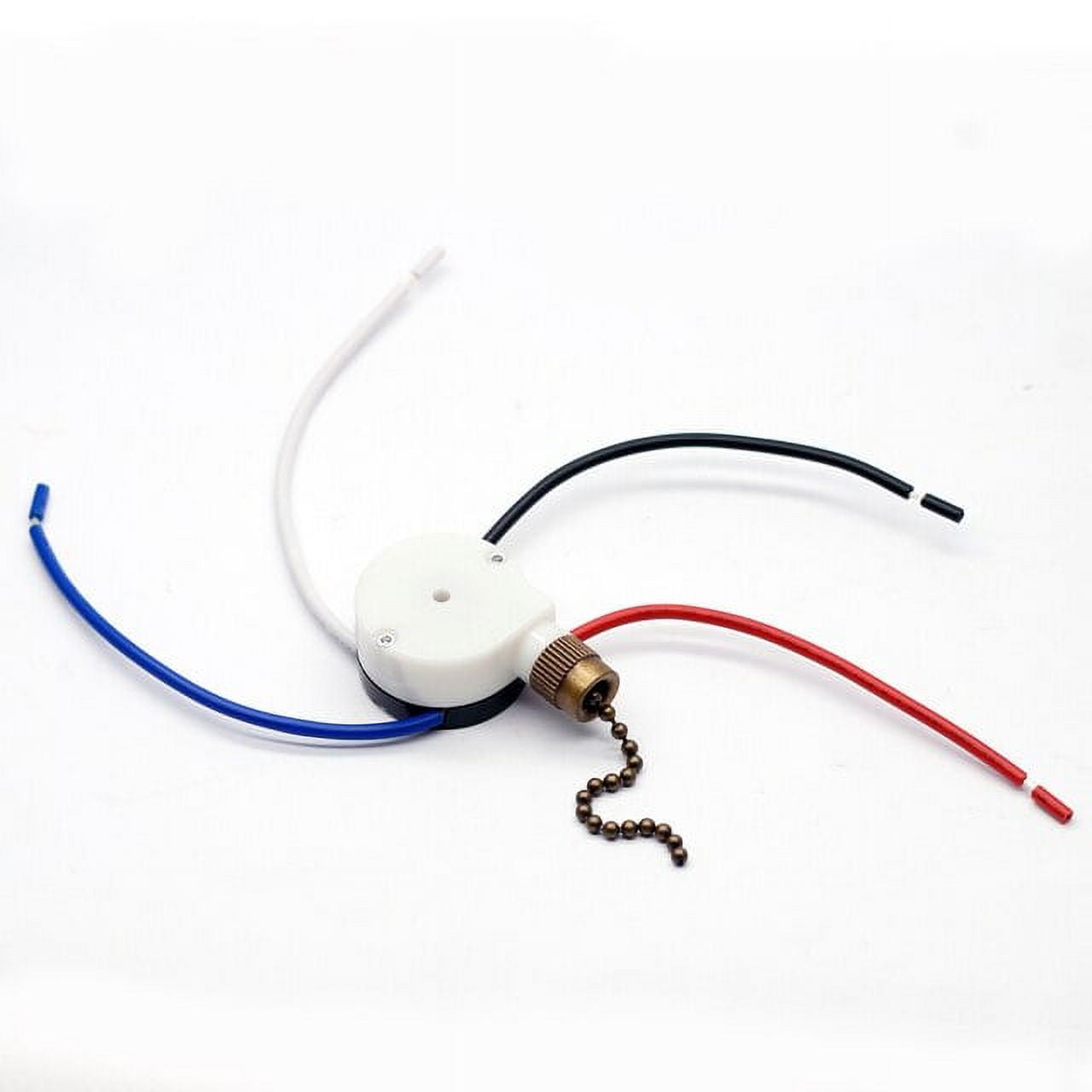 Ceiling Fan Switch ZE208s E89885 3 Speed 4 Wire Fan Light Switch