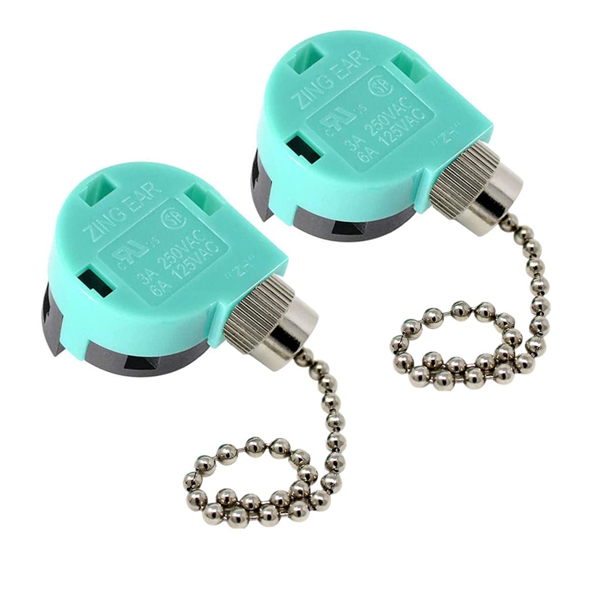 Ceiling Fan Switch Zing Ear ZE-268S6 Pull Chain Switch 3