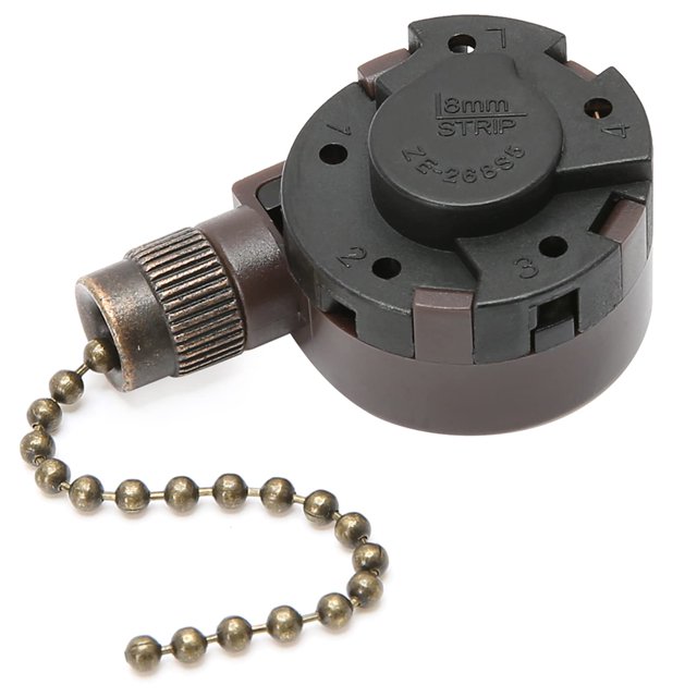 Ceiling Fan Switch Zing Ear Ze268S5, 4 Speed 5 Wire Switch Ceiling Fan
