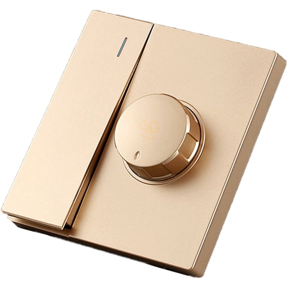 Ceiling Fan Variable Speed Controller Independant Control Button Type 86 Wall Mounted Fan Regulator for Efficient Use