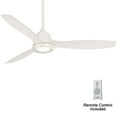 thumbnail image 1 of Ceiling Fan With Light Kit 15.5 Inches Tall By 60 Inches Wide-Flat White Finish-Flat White Blade Color Minka Aire Fans F749l-Whf, 1 of 10
