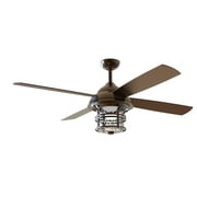 Ceiling Fan With Light Kit In Outdoor Style 56 Inches Wide By 21.8 Inches High Craftmade Lighting Cyd56ob4