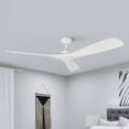 thumbnail image 1 of 52" Modern White DC Motor Ceiling Fan with Remote for Dining Room and Master Bedroom, 1 of 13