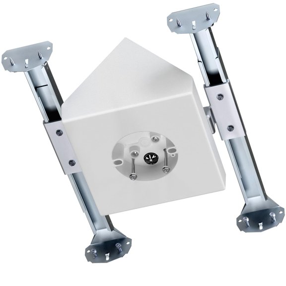 Ceiling Fan and Light Fixture Mounting Box White 1-Pack