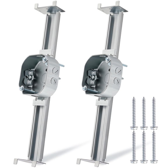 Ceiling Fan and Light Fixture Mounting Electrical Box, 2 Count
