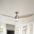 thumbnail image 1 of Parrot Uncle 56" Modern LED Propeller Ceiling Fan with Light and Remote Control, 1 of 13
