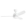 thumbnail image 1 of Ceiling Fan with Light Kit 15 inches Tall By 52 inches Wide-White Finish Bailey Street Home 147-Bel-2268483, 1 of 10