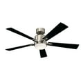 thumbnail image 1 of Ceiling Fan with Light Kit with Transitional Inspirations 14.25 inches Tall By 52 inches Wide-Polished Nickel Finish Bailey Street Home, 1 of 10