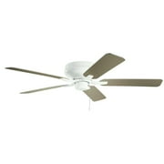 Ceiling Fan with Traditional Inspirations 8 inches Tall By 52 inches Wide-White Finish Bailey Street Home 147-Bel-3329923