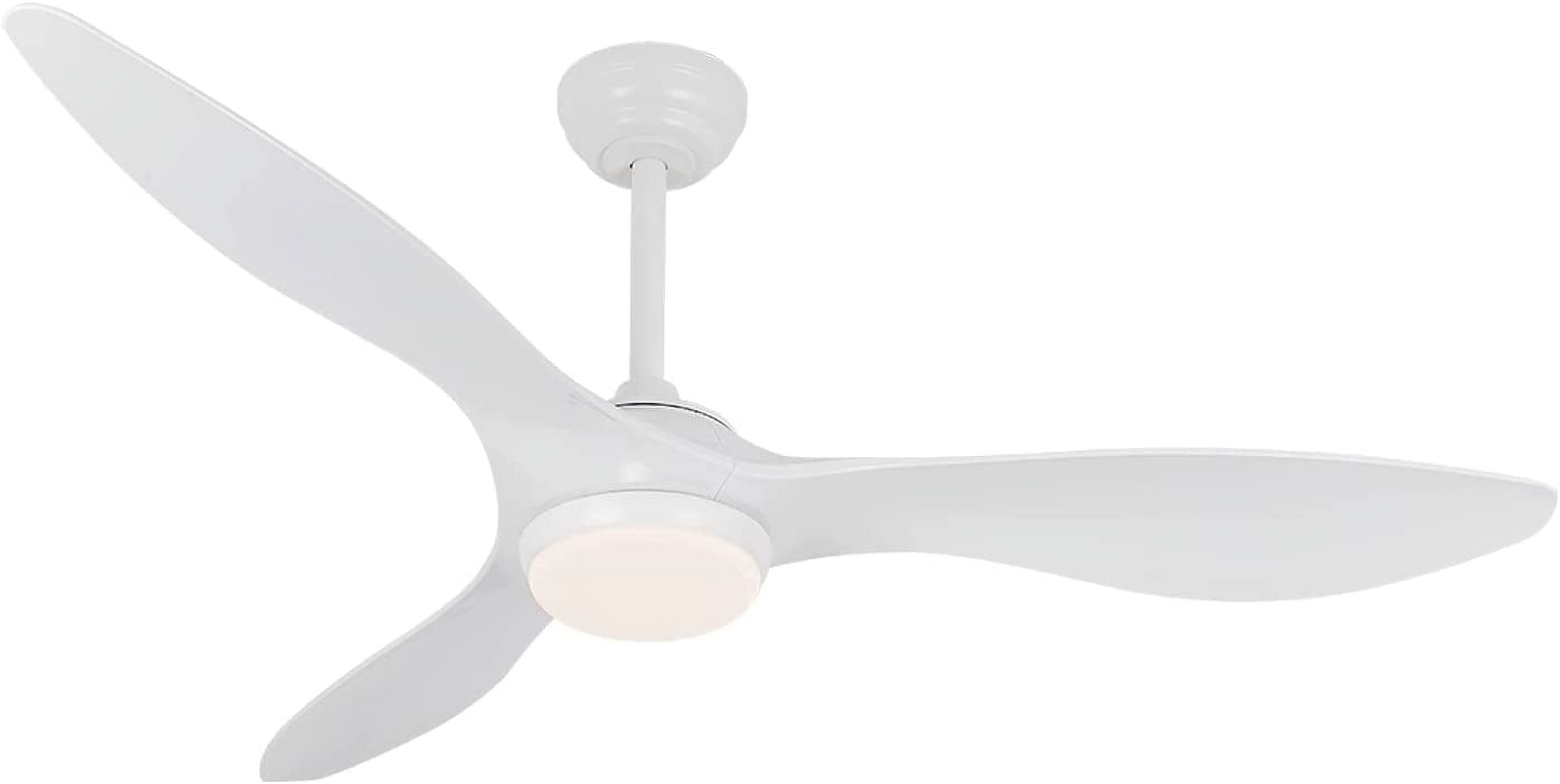 Ceiling Fans with Lights and Remote Control, Indoor And Outdoor White