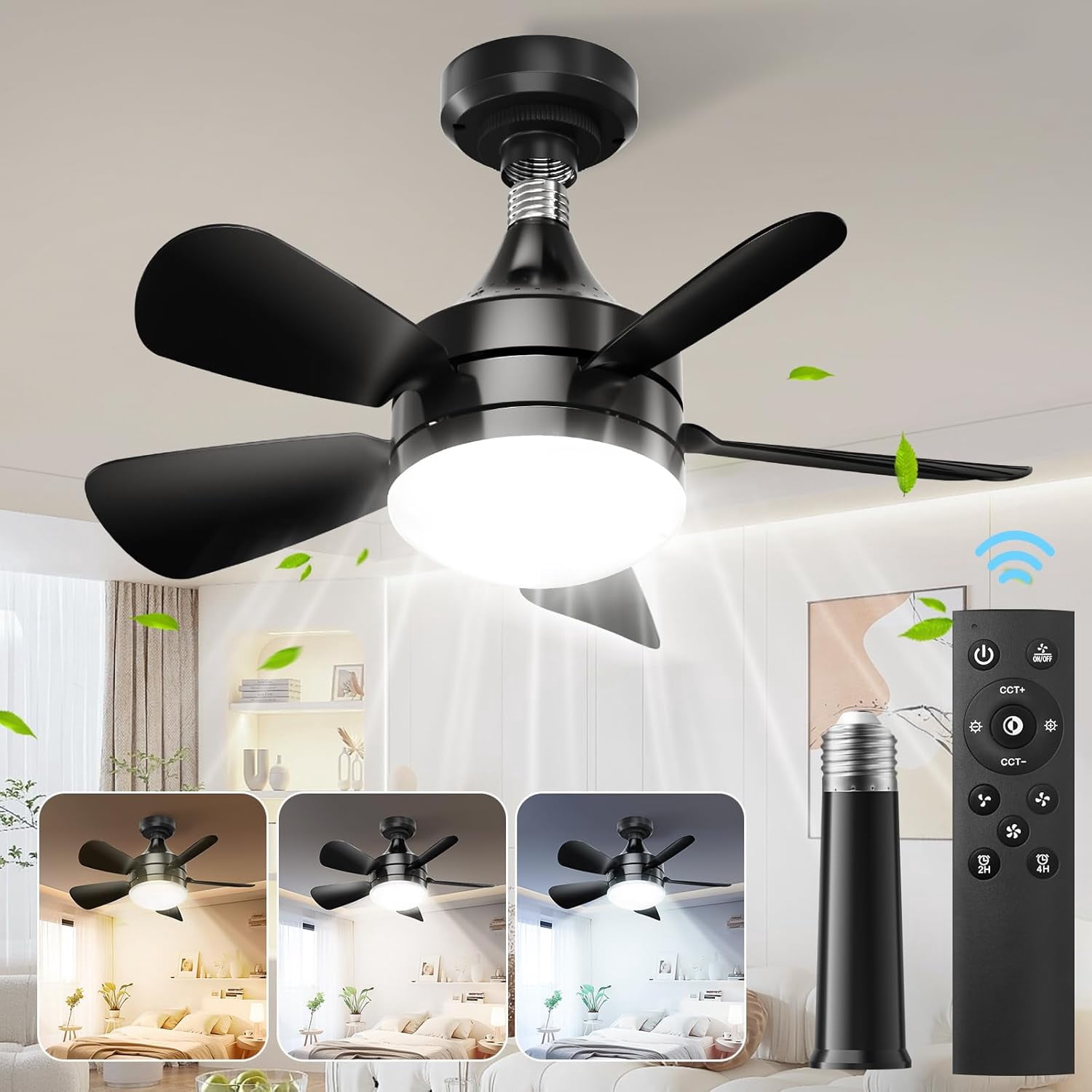 Dimmable LED bulb compatibility ceiling fan