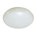 thumbnail image 1 of Ceiling Fixture With Float Style Lens, Uses One 22 Watt Circline Type Fluorescent Lamp, 11 In. Rapid Start, White, 1 of 1