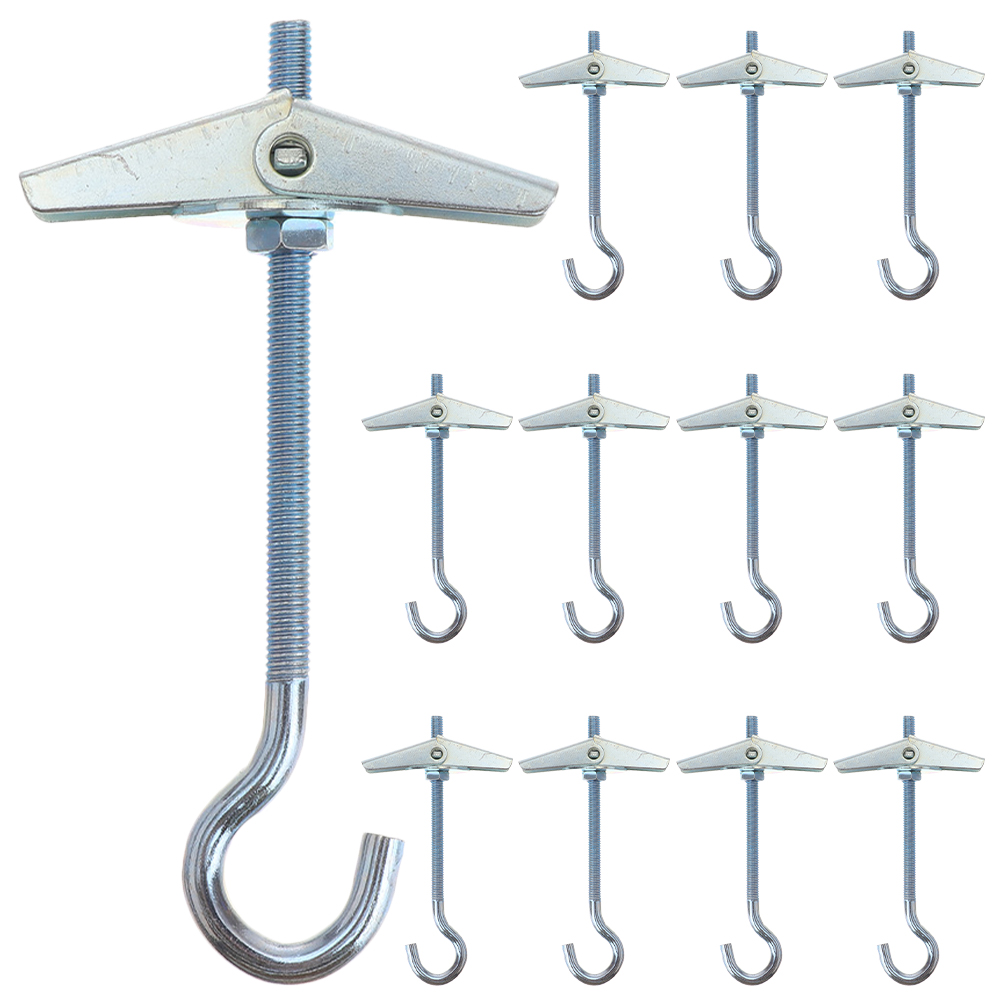 Ceiling Hook Cup Hooks Home Hanger 12 Pcs Plasterboard Heavy Duty Clothes Rack for Hanging Swag
