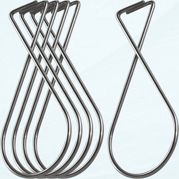 Ceiling Hooks (100 Pack) - Drop Ceiling Clips Great for Wedding Decorations and Classroom Decorations - T-Bar Clip fits Drop Ceilings, Suspended Ceilings, Tile Ceiling, and Grid Ceiling