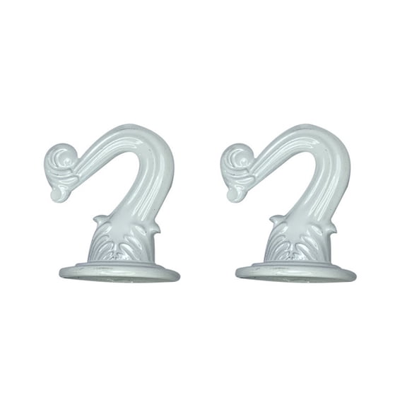 Ceiling Hooks, Ceiling Metal Ceiling Hooks, Heavy Duty Plant Hooks, Vintage Style Ceiling Hook for Hanging Plants Indoor Outdoor Decor Kitchen Flower Baskets and Lights, 2 Pcs, 1.5x1.14"