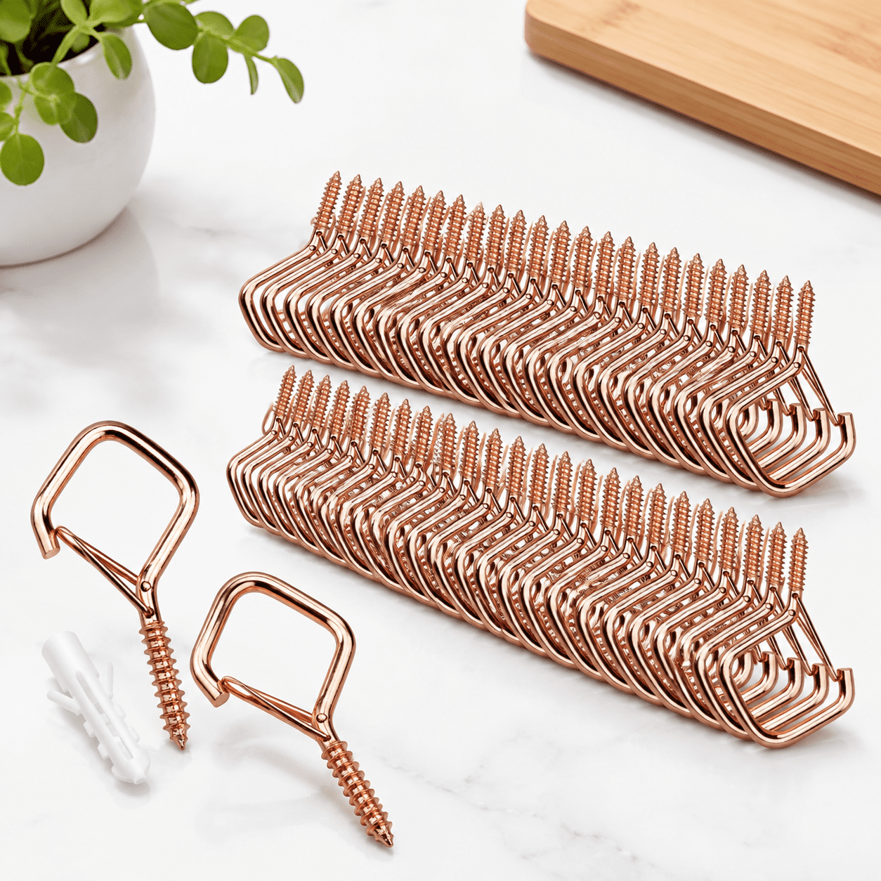 Ceiling Hooks For Hanging 82 Screw Rose - Walmart.com