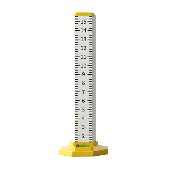 Ceiling Leveling Ruler - Light Steel Isometric Measurement Tool, Tile Paving Straight Edge, Wall Leveling Meter, Construction Alignment, 1 Meter