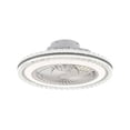 thumbnail image 1 of Ceiling Ligh,Crystal Flush Mount Ceiling Light Fan Light Wind Speed Intelligent App And Remote Control Multispeed Wind Speed 3 Colors Lighting Light Fixture For Bedroom Living Room Dining Room, 1 of 6