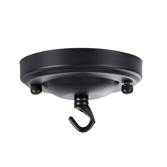 Ceiling Light Canopy Metal Ceiling Hook Plate Holder Light Fitting Accessory for Bird Cages and DIY Lighting Fixtures Heavy Duty Retro