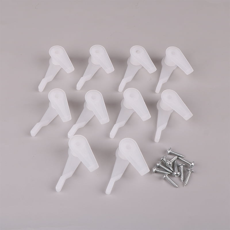 Ceiling Light Clip Clamps With Screws Lampshade Fixed Clamp Plastic ...