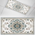 thumbnail image 1 of Ceiling Light Cover for Classroom, Boho Magnetic Fluorescent Light Covers Filter for School,Office, 2X4&nbsp; FT, Pack of 1, Retro Pattern Aqua Blue, 1 of 8